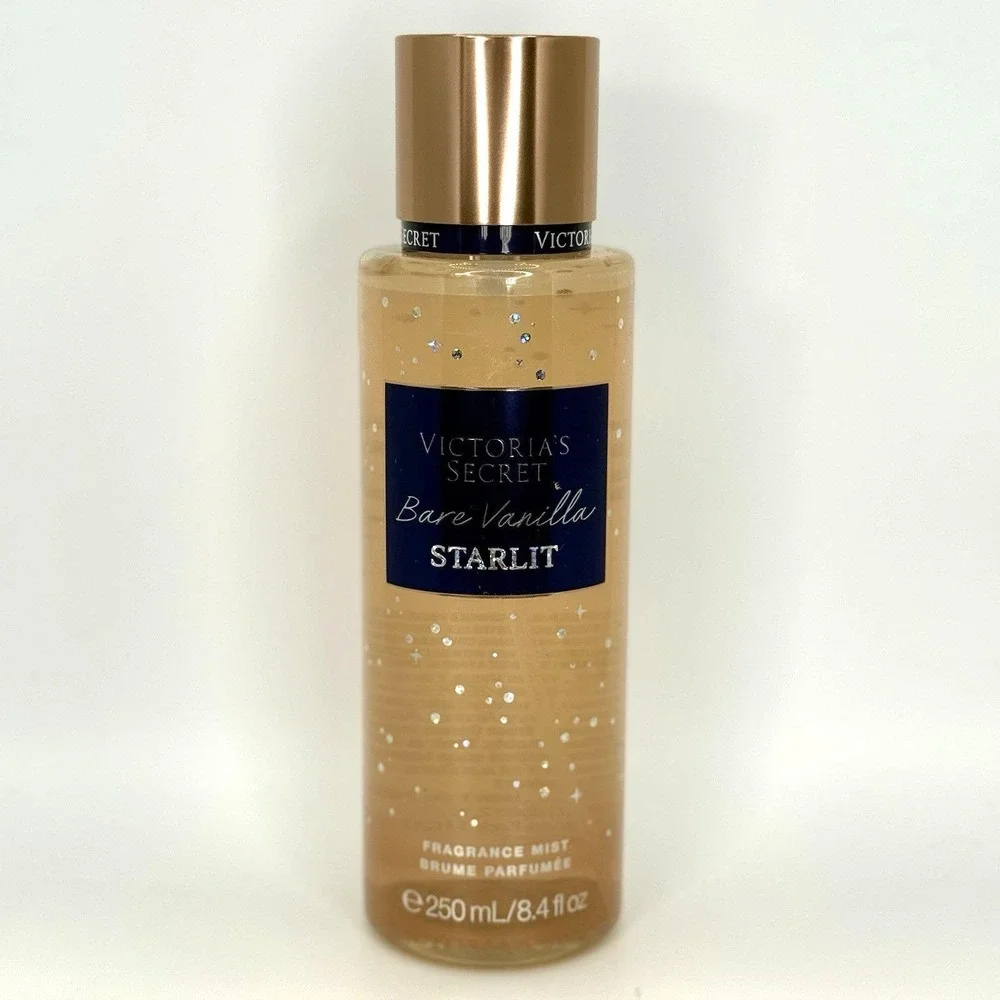 Victoria's Secret Bare Vanilla Starlit Body Mist Spray 8.4oz 250ml Discontinued‎